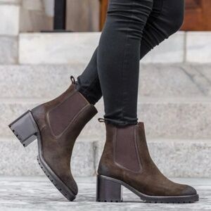 NIB Thursday Boot Co. Women’s suede Knockout Boot sz 9 in Dark Olive